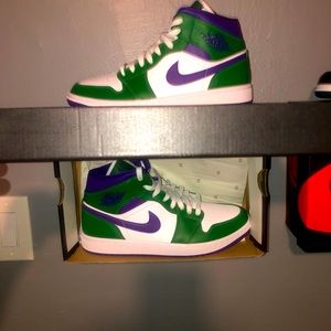 Jordan 1 aloe/verde